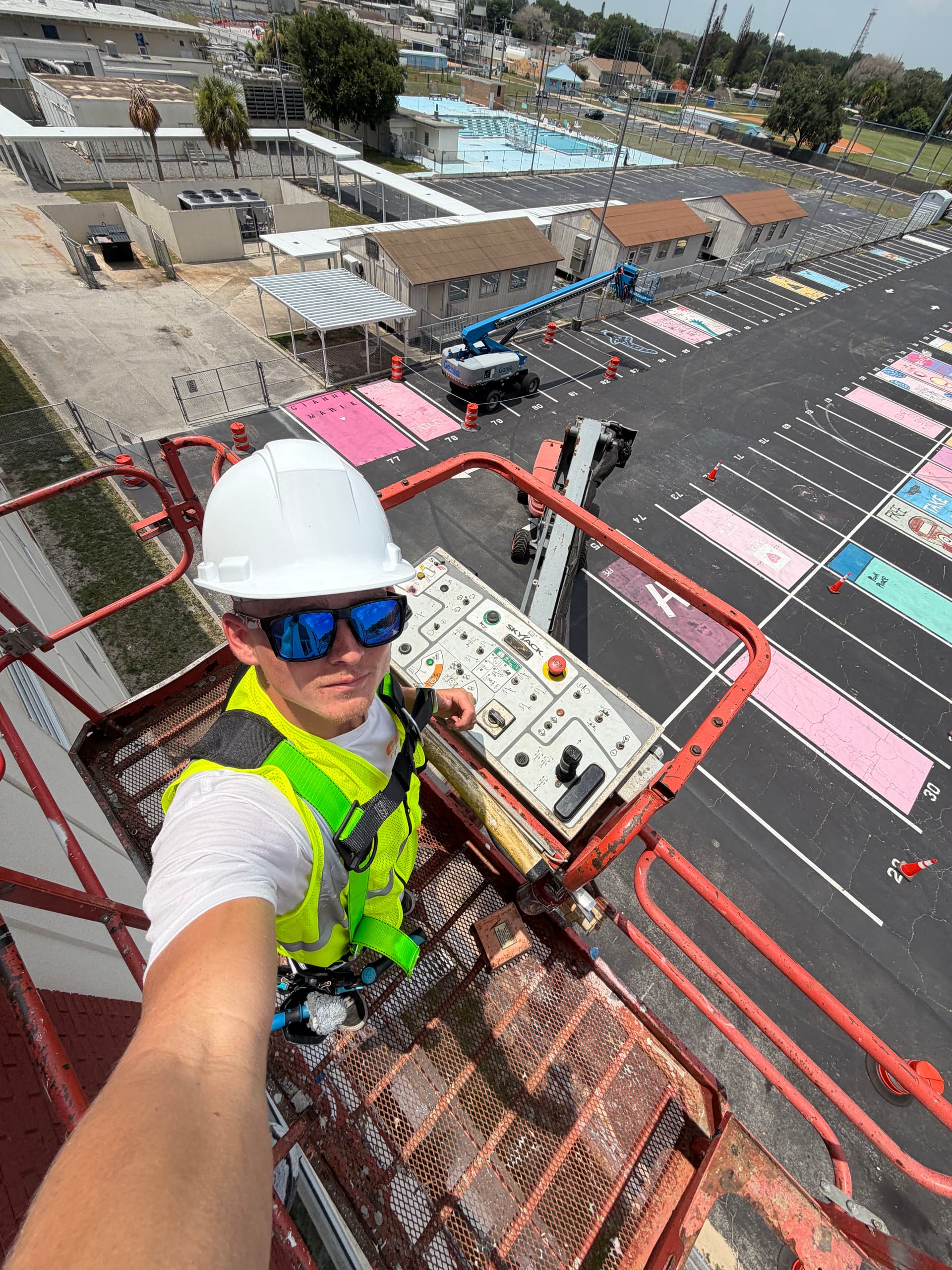 Gallery photos for Post-Construction Window Cleaning at a Local High School: Image #4
