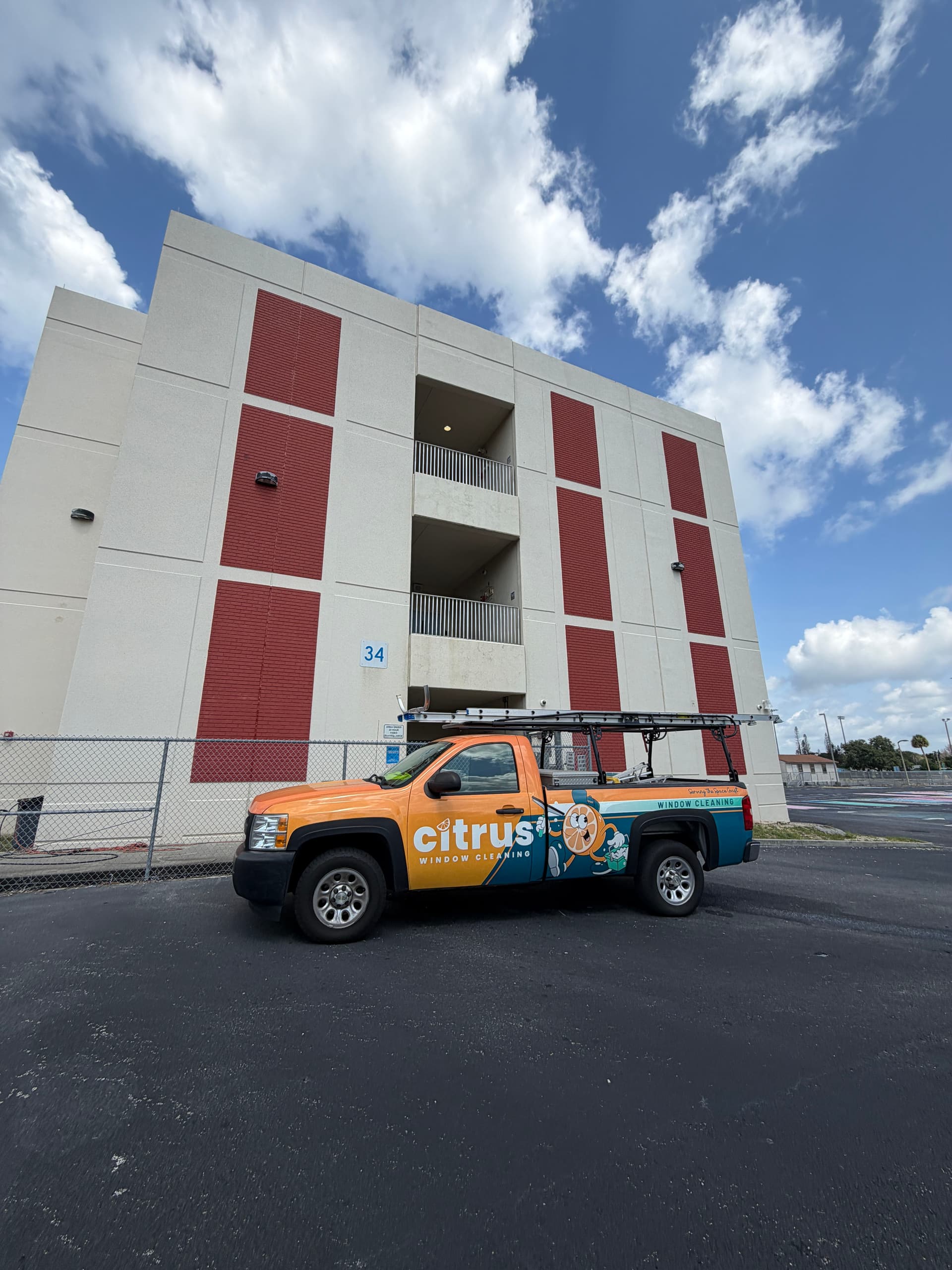 Gallery photos for Post-Construction Window Cleaning at a Local High School: Image #3